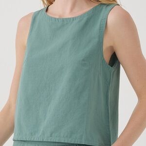 Pact linen tank